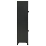 vidaXL Armoire à casiers Anthracite 38x45x180 cm Acier