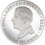 Pièce de monnaie en Argent 5 Dollars g 31.1 (1 oz) Millésime 2026 Seven Deadly Sins PRIDE