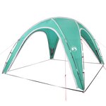 vidaXL Tente de réception vert imperméable