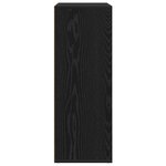 vidaXL Buffet Chêne Noir 60x31x84 cm Bois de Placage