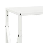 vidaXL Portant de bois chauffage blanc 34x25x70 cm