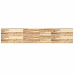 vidaXL Étagères flottantes 4 Pièces 120x30x4 cm acacia massif non traité