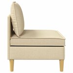 vidaXL Sofa avec rangement Tissu