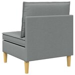 vidaXL Sofa avec rangement Tissu