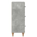 vidaXL Armoire à tiroirs 33 x 34 5 x 90 cm Bois d'ingénierie