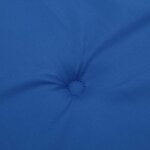 vidaXL Coussin de chaise de terrasse bleu royal (75+105)x50x4 cm