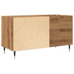 vidaXL Armoire à disques chêne artisanal 84 5x38x48 cm bois ingénierie
