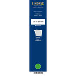 Bandes simple soudure 210 x 35 mm pour timbres-poste. Fond - Transparent