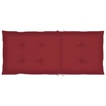 vidaXL Chaises inclinables de jardin lot de 2 et coussins Bois acacia