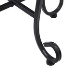 vidaXL Tables mosaïque 3 Pièces Bleu et blanc Céramique