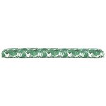 vidaXL Coussin de palette pour banc Motif feuille 200x40x8 cm Tissu Oxford