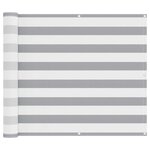 vidaXL Écran de balcon 100 x 500 cm Tissu Oxford Rectangulaire