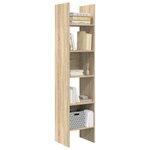 vidaXL Bibliothèque Chêne sonoma 40x35x180 cm Bois d’ingénierie