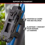 Antivol Vélo à Code 8336EURDPRO acier trempé  Combinaison Programmable  support inclus