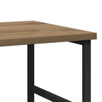 vidaXL Bibliothèque chêne artisanal 50x33x153 cm bois d'ingénierie