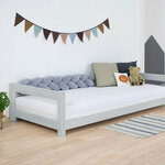 Lit enfant KIDDY 80 x 160 gris clair