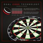 Karella 806907 - Tableau de fléchettes Blade 6 Dual Core Winmau