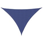 vidaXL Voile de parasol tissu oxford triangulaire 5x5x6 m bleu