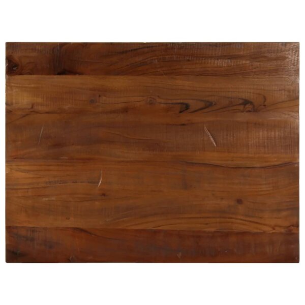 vidaXL Dessus de table 90x60x2 5 cm rectangulaire bois massif récupéré
