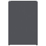 vidaXL Porte-parapluie avec stockage Anthracite 28 x 12 x 41 cm Acier