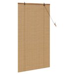 vidaXL Stores et Occultants Marron Clair 90 x 160 cm Bambou