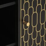 vidaXL Armoire latérale 90x33x75 cm bois massif de manguier