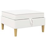 vidaXL Sofa avec rangement Tissu