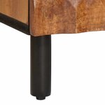 vidaXL Cabinet de chevet Marron 40 x 33 x 46 cm Bois de mangue massif