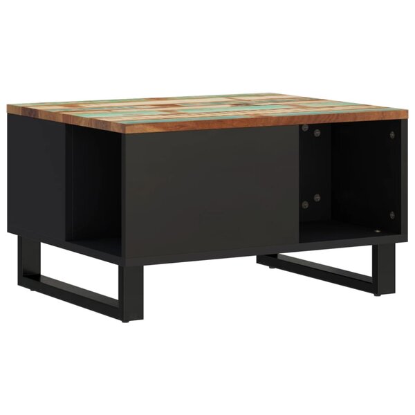 vidaXL Table basse 60x50x35 cm bois de récupération massif