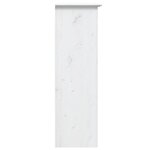 vidaXL Armoire avec portes vitrées BODO blanc bois de pin massif
