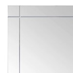 vidaXL Miroir mural 80x60 cm Verre