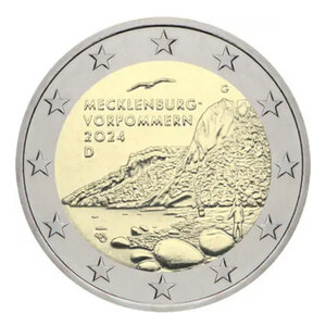 2 euros commémorative Allemagne 2024 - Mecklembourg.