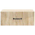 vidaXL Cabinet de chevet mural Chêne Sonoma 49 x 34 5 x 20 cm