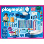 Playmobil 70211 - dollhouse la maison traditionnelle - salle de bain avec baignoire