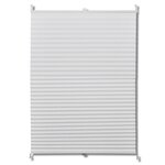 vidaXL Store plissé 60x200 cm Blanc