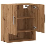 vidaXL Armoire murale chêne artisanal 60x31x70 cm bois d'ingénierie