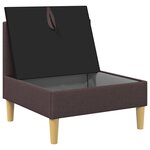 vidaXL Sofa avec rangement Tissu