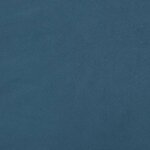 vidaXL Tête de lit avec oreilles Bleu foncé 103x23x78/88 cm Velours
