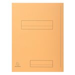 Paquet de 50 chemises imprimées 2 rabats SUPER 210 - 24x32cm Couleurs assorties x 5 EXACOMPTA