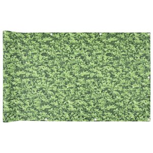 vidaXL Écran d'intimité de balcon aspect de plante vert 600x120 cm PVC