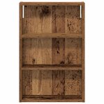 vidaXL Armoire murale de salle de bain Bois ancien 40 x 10 x 60 5 cm