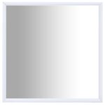 vidaXL Miroir Blanc 40x40 cm