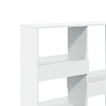 vidaXL Cloison de séparation blanc 100x33x115 cm bois d'ingénierie