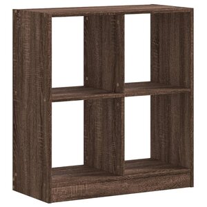 vidaXL Bibliothèque chêne marron 68 5x32x75 cm bois d'ingénierie