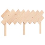 vidaXL Cadre de lit sans matelas 160x200 cm bois massif de pin