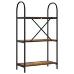 vidaXL Étagère Chêne fumé 60 x 30 x 109 cm Bois d'ingénierie