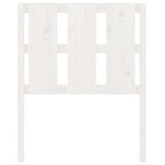 vidaXL Tête de lit Blanc 80 5x4x100 cm Bois massif de pin