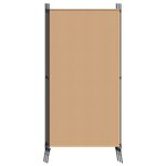 vidaXL Paravent 5 panneaux Beige 433 x 180 cm Tissu