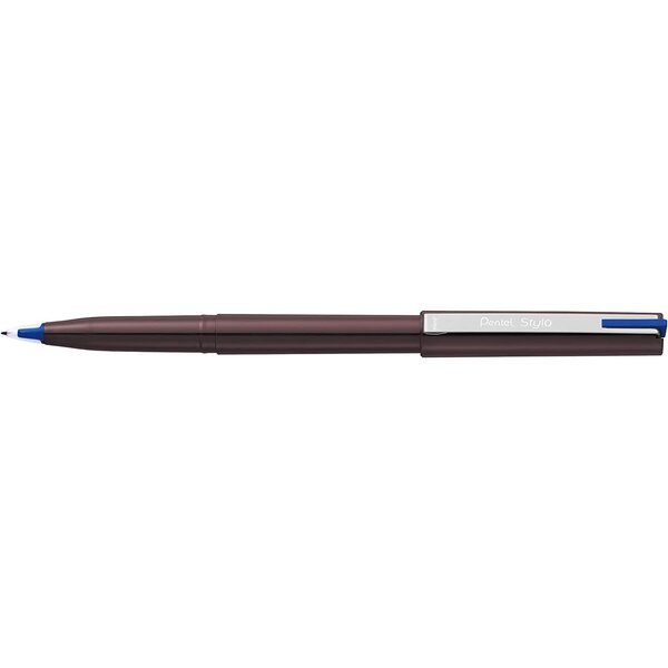 Feutre plume d'ecriture pentel stylo jm20 bleu pentel