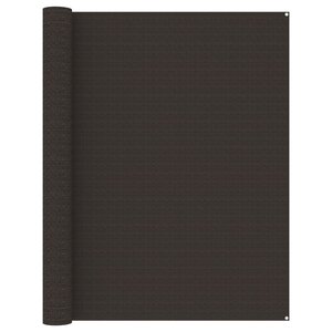 vidaXL Tapis de tente 250x550 cm Marron